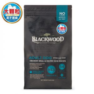 BLACKWOOD柏萊富 特調成犬活力(雞肉+米)大顆粒-30LB x1包