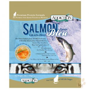 紐西蘭Addiction自然癮食 無穀藍鮭魚寵食貓糧1.8kg