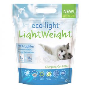 【eco-ligth LightWeight】羽量級輕磅凝結環保砂 (6kg)